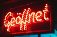 Geöffnet - German Neon sign